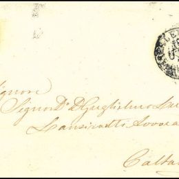 1861 Sardegna 10c. grigio olivastro scuro (N°14Ca)