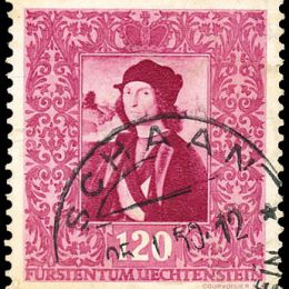 1949 Liechtenstein: riproduzione di quadri (N°232/40) s. cpl.