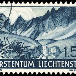 1937/38 Liechtenstein: vedute diverse (N°141/52) s. cpl.
