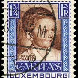 1930 Lussemburgo: effigie della Principe Carlo (N°226/30) s. cpl.