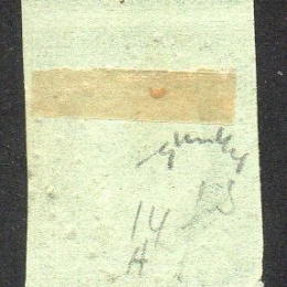 1849 Francia: Cerere 15 c. verde (N°2)